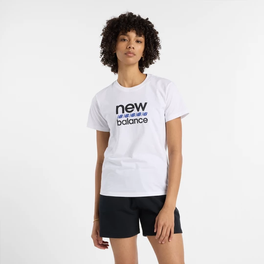 Obrázek produktu Dámské tričko New Balance WT51540WT – bílé