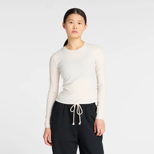 Obrázek produktu Dámské tričko New Balance WT53133PEF – béžové