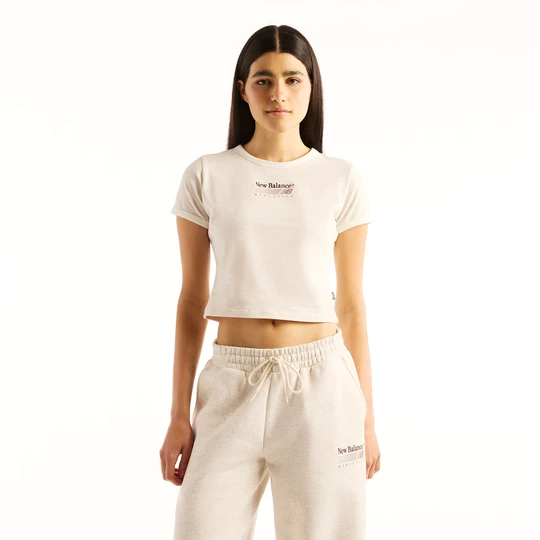 Obrázek produktu Dámské tričko New Balance WT62O4MBLIT – béžové