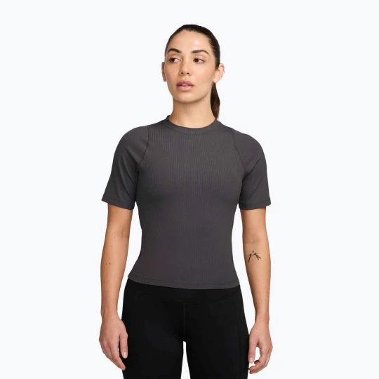 Obrázek produktu Dámské tričko Nike Zenvy Rib Dri-Fit thunder grey / white