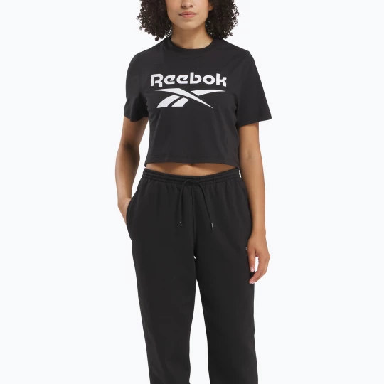 Obrázek produktu Dámské tričko Reebok Identity Big Logo Crop Tee black