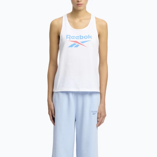 Obrázek produktu Dámské tričko Reebok Identity Big Logo Tank white / coral / blue