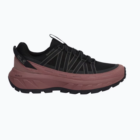Obrázek produktu Dámské turistické boty Jack Wolfskin Wild Hike Texapore Low Mineral Red Černá