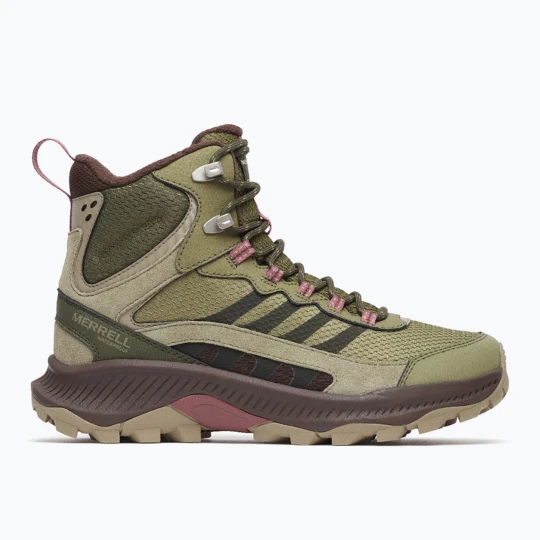 Obrázek produktu Dámské turistické boty Merrell Speed Strike 2 Thermo Mid WP olivine Zelená