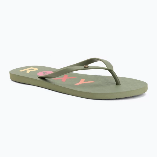Obrázek produktu Dámské žabky ROXY Sandy III oil green