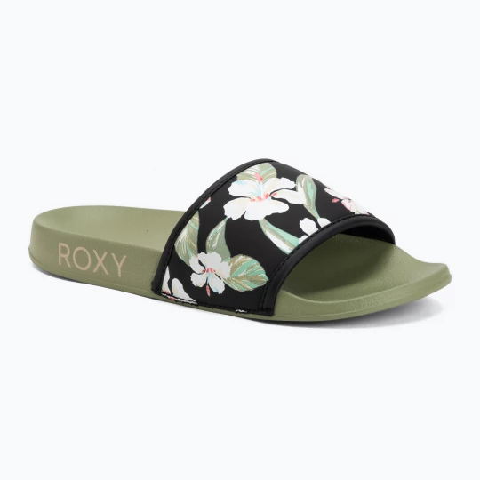 Obrázek produktu Dámské žabky ROXY Slippy IV oil green