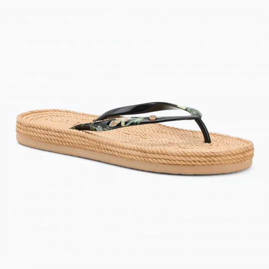Obrázek produktu Dámské žabky ROXY South Beach III black print Hnědá
