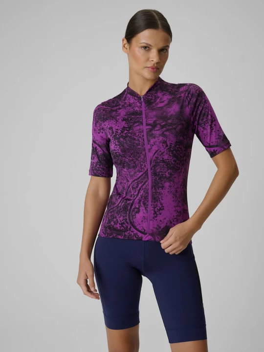 Obrázek produktu Dámský cyklistický dres - fialový 4F