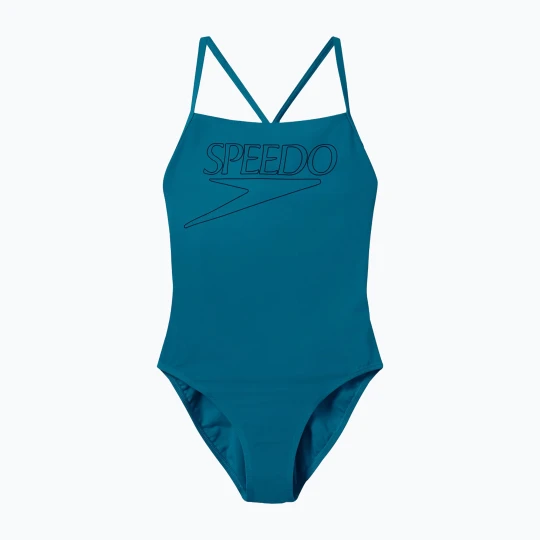 Obrázek produktu Dámský jednodílný plavkový oblek Speedo Endurance+ Logo Thin Strap teal abyss Barevné