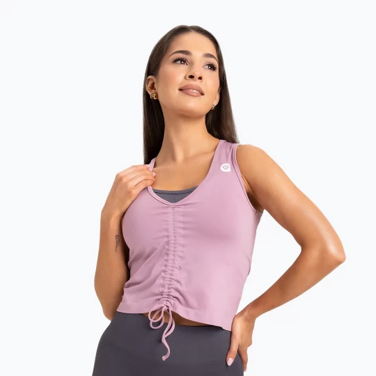 Obrázek produktu Dámský top se stahovací šňůrkou Gym Glamour Pink 447