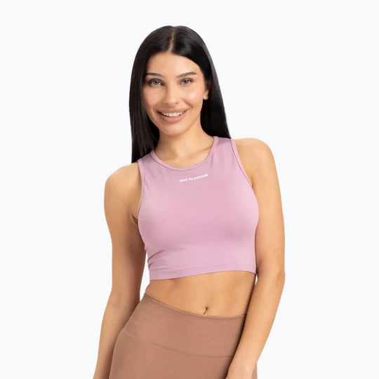 Obrázek produktu Dámský top vázací Gym Glamour Pink 442