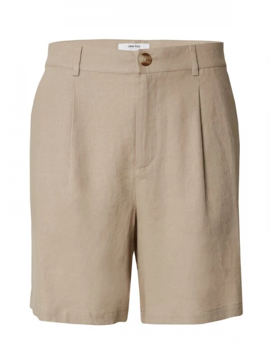Obrázek produktu DAN FOX APPAREL Kalhoty se sklady v pase 'Alan'  šedobéžová
