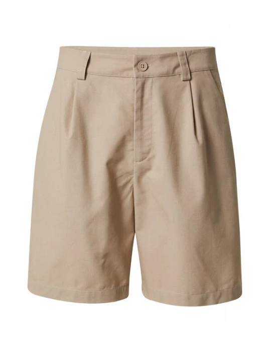 Obrázek produktu DAN FOX APPAREL Kalhoty se sklady v pase 'Oskar' tmavě béžová