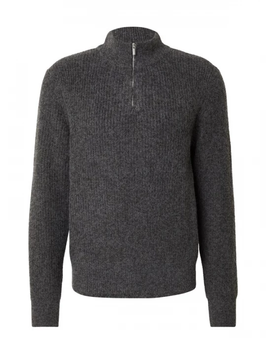 Obrázek produktu DAN FOX APPAREL Svetr 'Gabriel' šedý melír