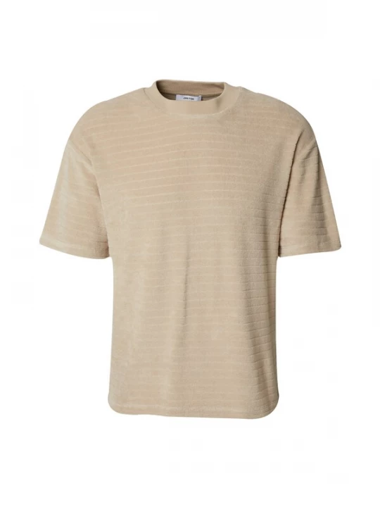 Obrázek produktu DAN FOX APPAREL Tričko 'Ron' šedobéžová