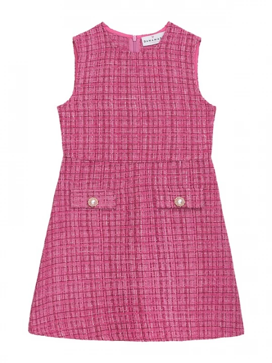 Obrázek produktu Danamade Šaty bobule / pink / bílá