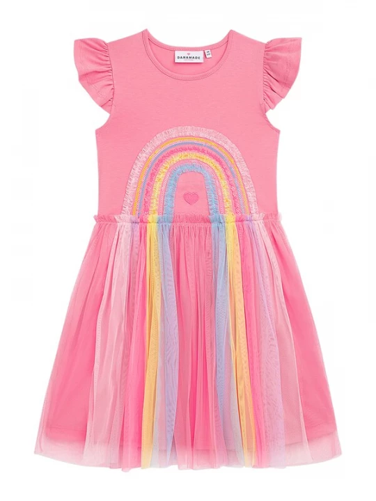 Obrázek produktu Danamade Šaty světlemodrá / žlutá / pink