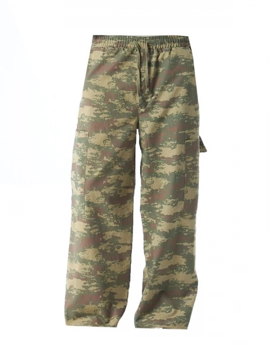 Obrázek produktu Dandalo Kalhoty  hnědá / khaki / tmavě zelená