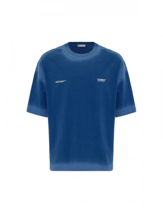 Obrázek produktu Dandalo Tričko 'Olivier' indigo / kouřově modrá / bílá
