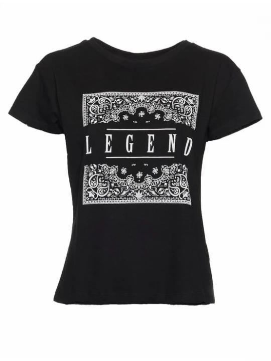 Obrázek produktu Dangerous DNGRS Tričko 'Legend' černá / bílá