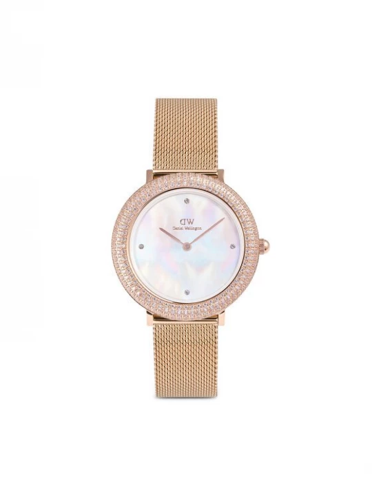 Obrázek produktu Daniel Wellington Hodinky Crystalline Bezel 3 DW00100823 Růžové zlato