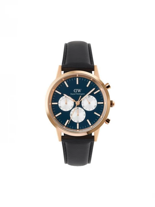 Obrázek produktu Daniel Wellington Hodinky Iconic Chronograph St Mawes Arctic Panda DW00100877 Černá