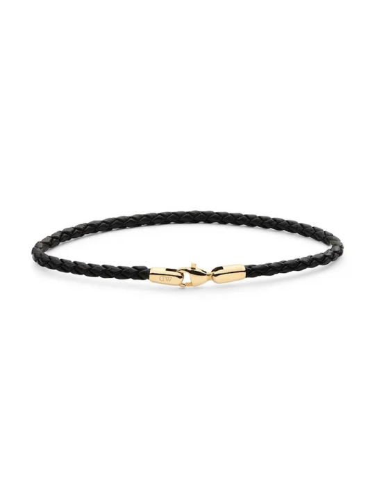 Obrázek produktu Daniel Wellington Kožený náramek Daniel Wellington zlatá