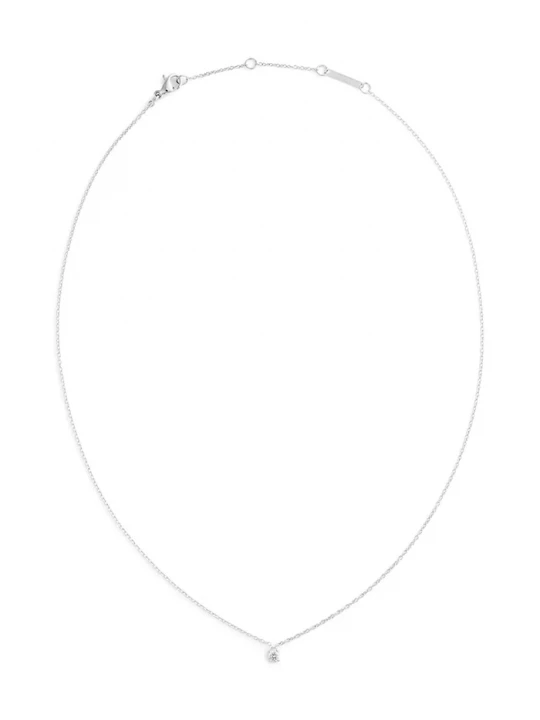 Obrázek produktu Daniel Wellington náhrdelník s přívěskem dámský z nerezové oceli s kubickým zirkonem stříbrná