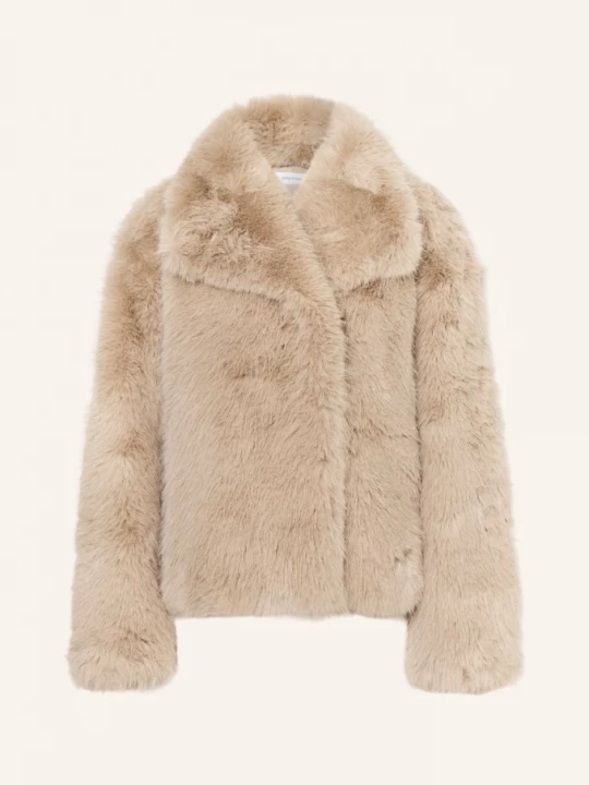 Obrázek produktu Darling Harbour Bunda Z Umělé Kožešiny light taupe