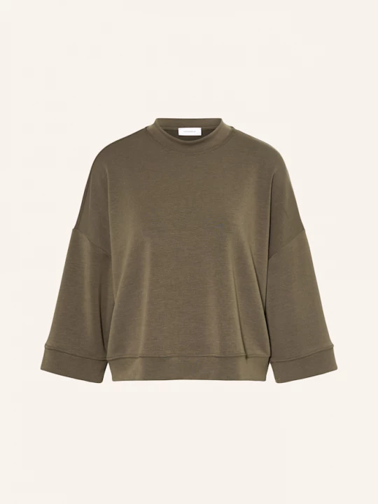 Obrázek produktu Darling Harbour Cropped Tričko S 3/4 Rukávem dark olive