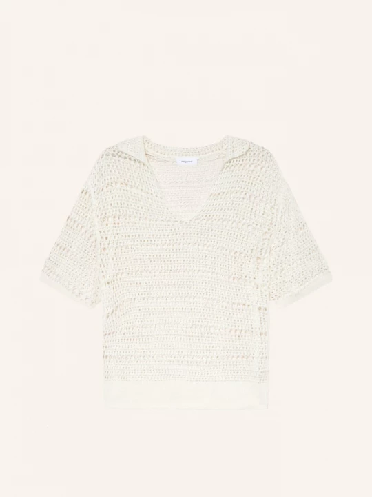 Obrázek produktu Darling Harbour Háčkované Tričko offwhite