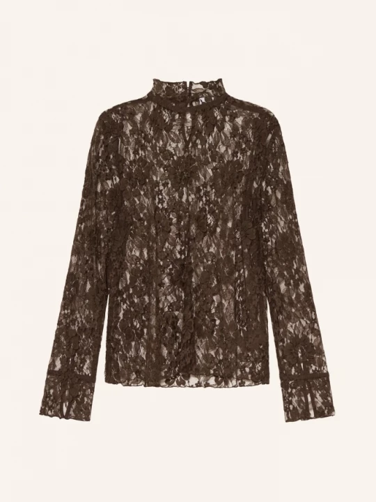 Obrázek produktu Darling Harbour Krajková Halenka dark brown