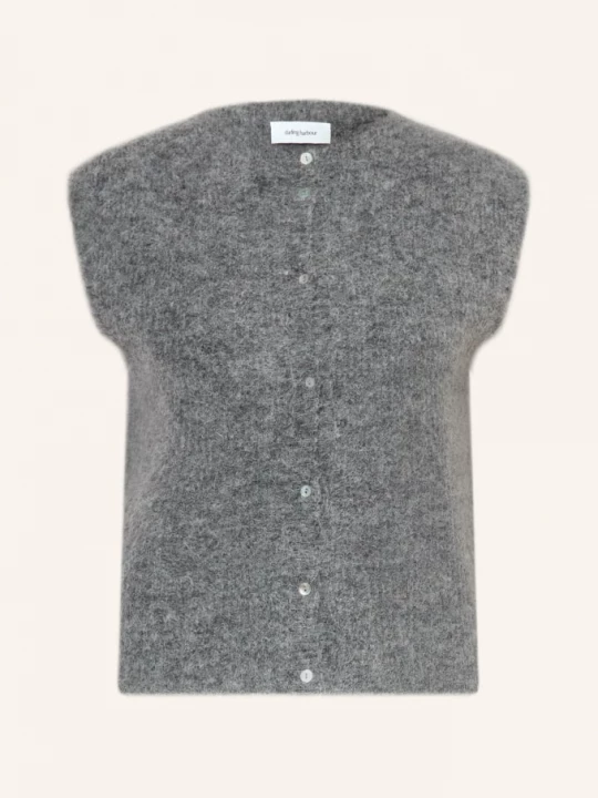 Obrázek produktu Darling Harbour Pletená Vesta Z Alpaky grey melange