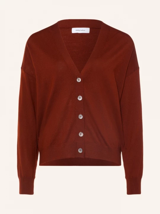 Obrázek produktu Darling Harbour Pletený Svetr Z Merino Vlny cinnamon