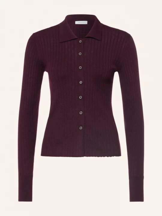 Obrázek produktu Darling Harbour Pletený Svetr Z Merino Vlny plum