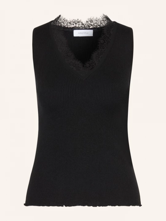 Obrázek produktu Darling Harbour Pletený Top S Krajkou black