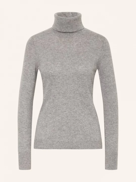 Obrázek produktu Darling Harbour Svetr S Rolákem Z Kašmíru grey melange