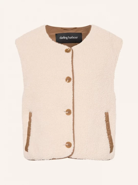 Obrázek produktu Darling Harbour Teddyfellová Vesta beige