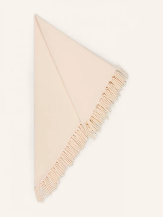 Obrázek produktu Darling Harbour Trojúhelníkový Šátek S Hedvábím offwhite