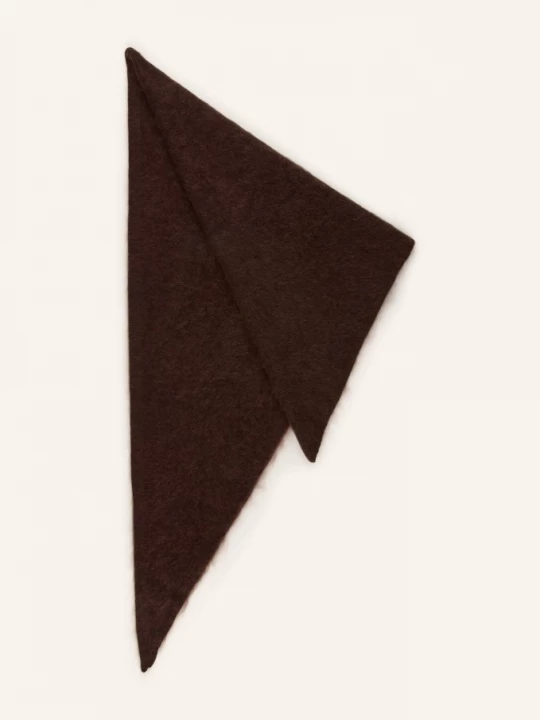Obrázek produktu Darling Harbour Trojúhelníkový Šátek Z Kašmíru dark brown
