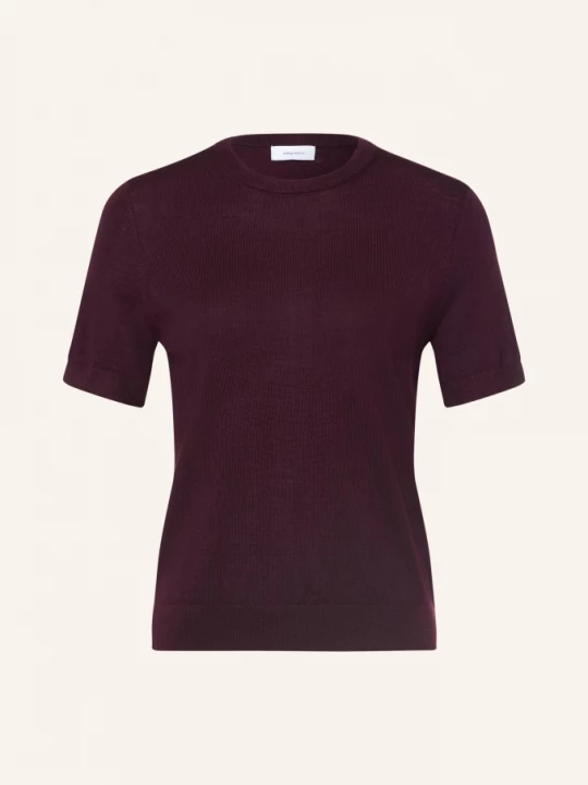 Obrázek produktu Darling Harbour Úpletové Tričko Z Merino Vlny plum