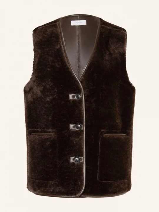 Obrázek produktu Darling Harbour Vesta Z Umělé Kožešiny dark brown