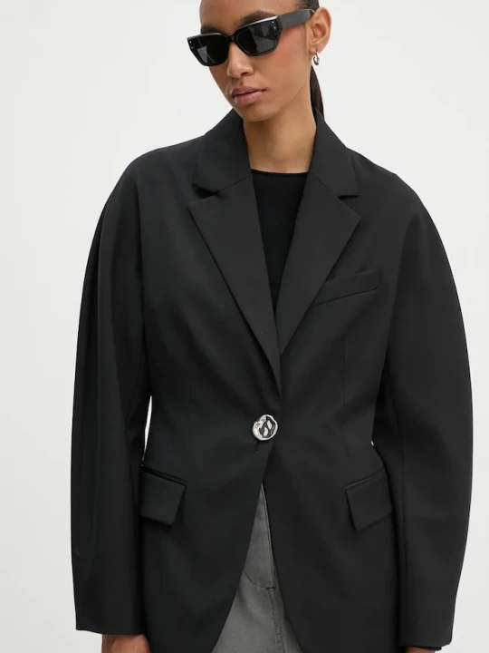 Obrázek produktu Day Birger et Mikkelsen Blazer s příměsí vlny Clemens - Classic Wool Blend černá