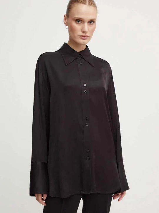Obrázek produktu Day Birger et Mikkelsen Košile Day Birger et Mikkelsen Felix - Fluid Viscose RD černá
