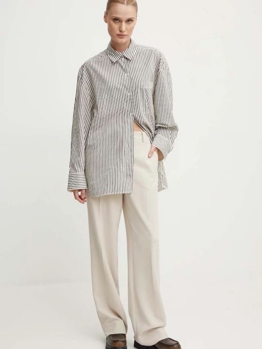 Obrázek produktu Day Birger et Mikkelsen Košile Day Birger et Mikkelsen Tan - Daily Classic Stripe RD vícebarevná