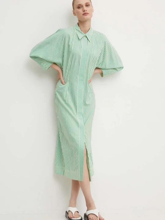 Obrázek produktu Day Birger et Mikkelsen Šaty Laurie - Daily Classic Stripe RD zelená
