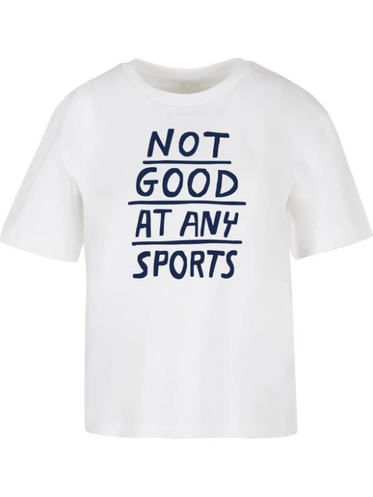 Obrázek produktu Days Beyond Tričko 'Not Good At Any Sports' fialová / bílá
