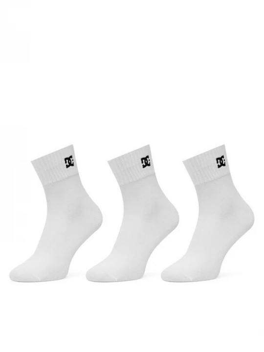 Obrázek produktu DC Shoes Dlouhé ponožky CEO_AS_DC_01Z_AW26 (3-PACK) Bílá