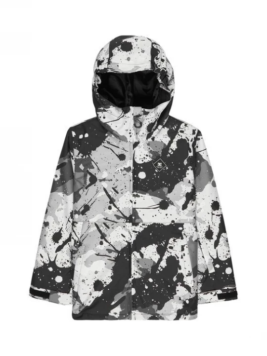 Obrázek produktu DC Shoes Lyžařská bunda Basis Print ADBTJ03032 Šedá Regular Fit