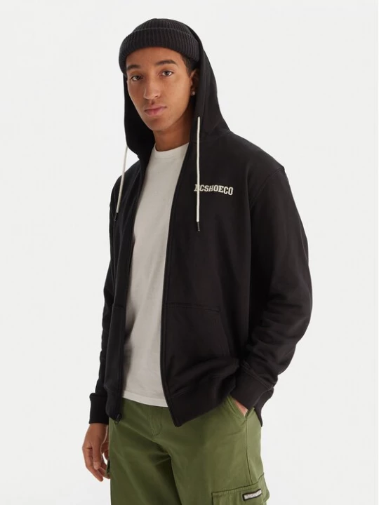 Obrázek produktu DC Shoes Mikina Baseline ADYFT03389 Černá Regular Fit